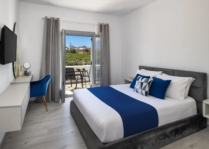 아파트 Montrez Santorini - 2 Bedroom 메사리아
