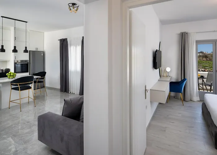 아파트 Montrez Santorini - 2 Bedroom 메사리아
