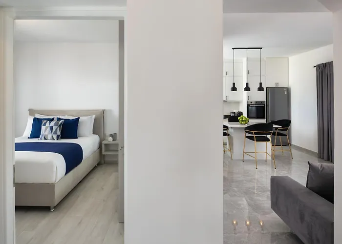 아파트 Montrez Santorini - 2 Bedroom 메사리아